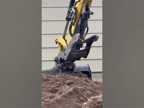 skid steer to dig backyard|mini skids how to dig.